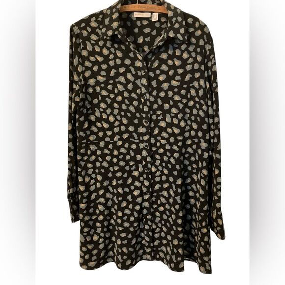 Susan Graver Long Sleeved Tunic Size S - Picture 2 of 6